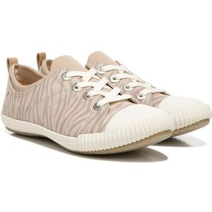 Dr. Scholl's NWOT Shoes Women's Jam Session Sneaker White Cream Animal Print 7.5